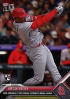 2023 Topps Now #95 Jordan Walker Baseball Card