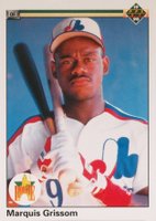 1990 Upper Deck #9 Marquis Grissom Baseball Card
