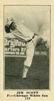 1916 Sporting News #158 Jim Scott Baseball Card