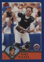 2003 Topps #500 Mike Piazza Baseball Card