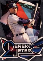 2015 Finest Finest Careers Die-Cuts #FC-1 Derek Jeter Superfractor 1/1 Baseball Card