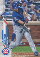 2020 Topps #552 YU Darvish SP-Batting Baseball Card