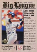 2001 Upper Deck Big League Beat #BB12 Derek Jeter Baseball Card