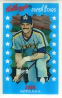 1982 Kellogg's #1 Richie Zisk Baseball Card