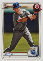 2020 Bowman Paper Prospects #BP25 Bobby Witt Jr. Baseball Card