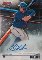 2018 Bowman's Best Best of 2018 Autographs #B18JKE Jarred Kelenic Baseball Card