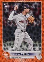 2022 Topps Update #US276 Jeremy Pena Orange Foil Baseball Card