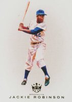 2022 Panini Diamond Kings Blank Slate #BL5 Jackie Robinson Baseball Card