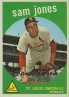 1959 Topps #75 Sam Jones Baseball Card