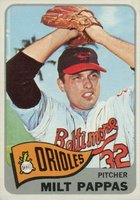 1965 Topps #270 Milt Pappas Baseball Card