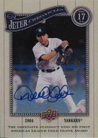 2008 Upper Deck Derek Jeter Chronicles #DJC17 Derek Jeter Autograph 1/1 Baseball Card