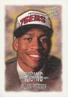 1996 Ultra Rising Stars #6 Allen Iverson Basketball Card