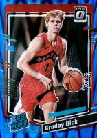 2023 Panini Donruss Optic #212 Gradey Dick Blue Seismic Basketball Card