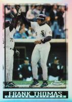 1998 Topps Chrome #20 Frank Thomas Refractor Baseball Card