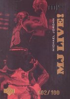 1998 Upper Deck MJx MJ Live #L4 Michael Jordan Basketball Card