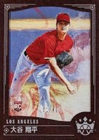 2018 Panini Diamond Kings #73 Shohei Ohtani Name in Japanese-Framed Brown Baseball Card