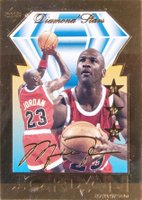 1994 Bleachers 23KT Gold Upper Deck Diamond Star # Michael Jordan Basketball Card