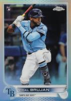 2022 Topps Chrome #134 Vidal Brujan Refractor Baseball Card