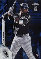 2020 Ben Baller Chrome #60 Luis Robert Blue Refractor Baseball Card