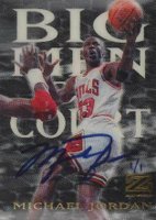 2012 Fleer Retro Buyback Autographs #9 Michael Jordan 1997 Z-Force BMOC Basketball Card