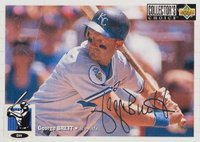 1994 Collector's Choice #65 George Brett Silver Signature Baseball Card