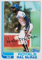 1982 Topps #625 Hal McRae Baseball Card