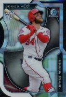 2015 Bowman Chrome Series Next Die-Cuts #SN-BHA Bryce Harper Baseball Card