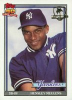 1991 Topps Desert Shield #259 Hensley Meulens Baseball Card