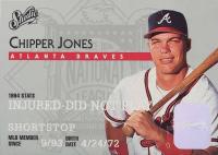 1995 Studio #160 Chipper Jones Baseball Card