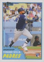 2019 Topps Throwback Thursday #284 Fernando Tatis Jr. Baseball Card