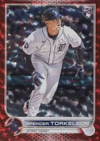 2022 Topps Update #US20 Spencer Torkelson Red Foil Baseball Card