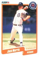 1990 Fleer #610 Jack Morris Baseball Card