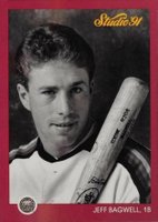 1991 Studio #172 Jeff Bagwell Baseball Card