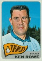 1965 Topps #518 Ken Rowe Baseball Card