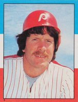 1982 Topps Stickers #5 Mike Schmidt Baseball Card