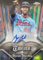 2022 Topps Chrome Club Plaques Autographs #PABB Byron Buxton Baseball Card