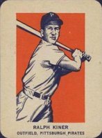 1952 Wheaties # Ralph Kiner Action Baseball Card