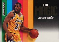 1992 Skybox # Magic Johnson The Magic Never Ends-Gold Basketball Card