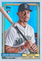 2022 Topps Archives #375 Julio Rodriguez Silver Baseball Card