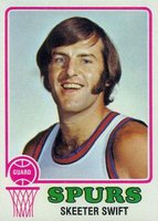 1973 Topps #177 Skeeter Swift Basketball Card