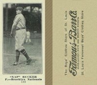 1916 Famous & Barr Co. #148 Nap Rucker Baseball Card
