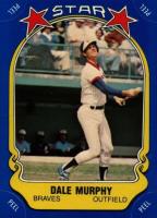 1981 Fleer Star Stickers #119 Dale Murphy Baseball Card
