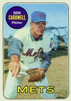 1969 Topps #193 Don Cardwell Baseball Card