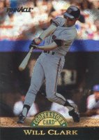 1993 Pinnacle Cooperstown #16 Will Clark Dufex Baseball Card