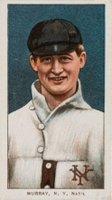 1909 White Borders American Beauty No Frame  #353 Red Murray Portrait Baseball Card