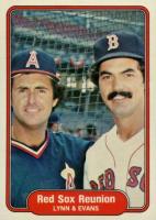1982 Fleer #642 Red Sox Reunion Baseball Card