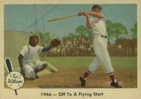 1959 Fleer Ted Williams #26 1946- Off To A Flying Start Baseball Card