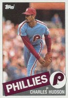 1985 Topps #379 Charles Hudson Baseball Card