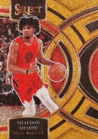 2023 Panini Select #186 Shaedon Sharpe Gold Glitter Basketball Card