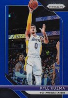 2018 Panini Prizm #16 Kyle Kuzma Blue Prizm Basketball Card